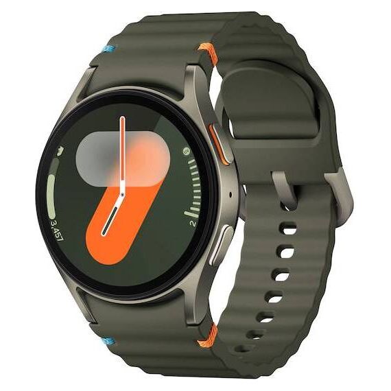 Samsung Galaxy Watch 7 | 40 mm | Green | Sport/Green | S/M, Размер ремешка : S/M, Цвет ремешка: Green, Тип ремешка : Sport, Размер корпуса : 40 мм, Цвет: Green, Подключение часов : Bluetooth / Wi-Fi