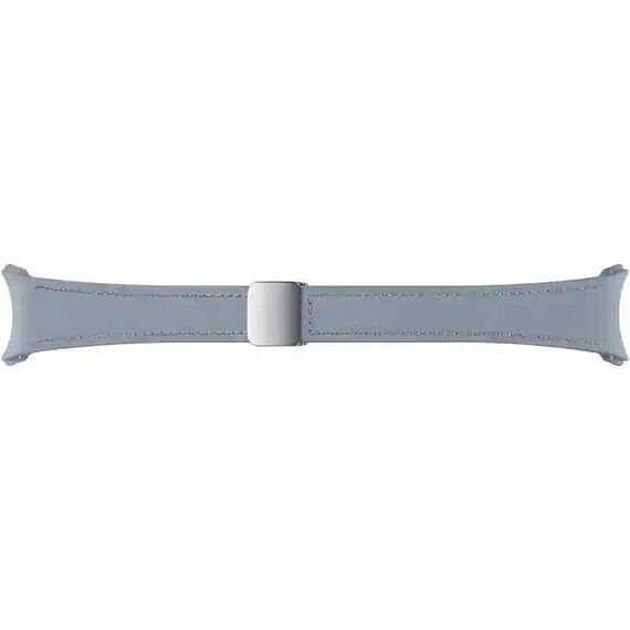 Гибридный ремешок из эко-кожи для Galaxy Watch | S/M | Blue, Размер ремешка : S/M, Цвет ремешка: Blue