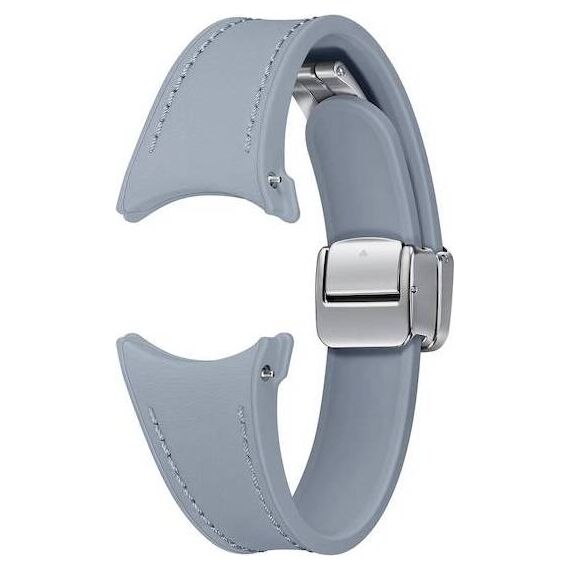 Гибридный ремешок из эко-кожи для Galaxy Watch | S/M | Blue, Цвет ремешка: Blue, Размер ремешка : S/M, изображение 3 Гибридный ремешок из эко-кожи для Galaxy Watch | S/M | Blue, Цвет ремешка: Blue, Размер ремешка : S/M, изображение 3
