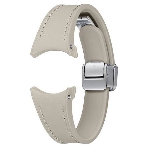 Гибридный ремешок из эко-кожи для Galaxy Watch | S/M | Etoupe, Цвет ремешка: Etoupe, Размер ремешка : S/M, изображение 3 Гибридный ремешок из эко-кожи для Galaxy Watch | S/M | Etoupe, Цвет ремешка: Etoupe, Размер ремешка : S/M, изображение 3