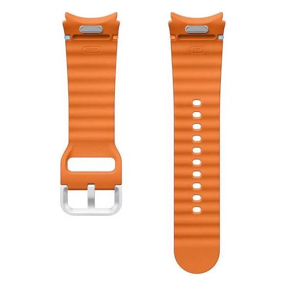 Ремешок Galaxy Watch 7 Sport | S/M | Orange, Тип ремешка : Sport, Цвет ремешка: Orange, Размер ремешка : S/M, изображение 2 Ремешок Galaxy Watch 7 Sport | S/M | Orange, Тип ремешка : Sport, Цвет ремешка: Orange, Размер ремешка : S/M, изображение 2
