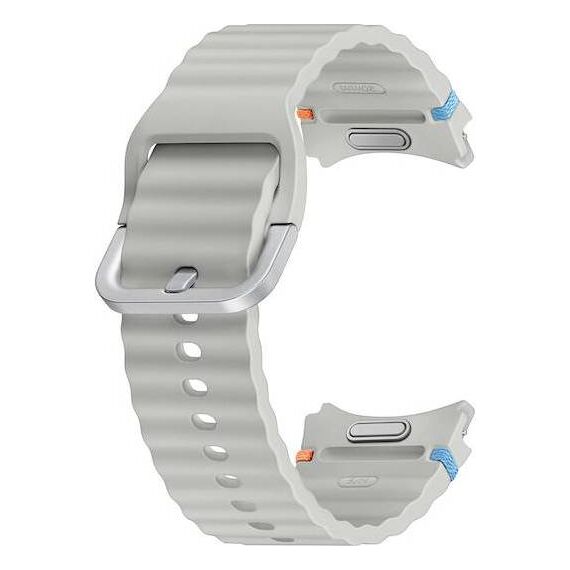 Ремешок Galaxy Watch 7 Sport | S/M | Silver, Тип ремешка : Sport, Цвет ремешка: Silver, Размер ремешка : S/M, изображение 3 Ремешок Galaxy Watch 7 Sport | S/M | Silver, Тип ремешка : Sport, Цвет ремешка: Silver, Размер ремешка : S/M, изображение 3