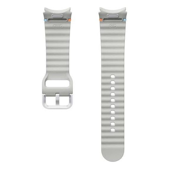 Ремешок Galaxy Watch 7 Sport | M/L | Silver, Тип ремешка : Sport, Цвет ремешка: Silver, Размер ремешка : M/L, изображение 2 Ремешок Galaxy Watch 7 Sport | M/L | Silver, Тип ремешка : Sport, Цвет ремешка: Silver, Размер ремешка : M/L, изображение 2