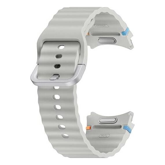 Ремешок Galaxy Watch 7 Sport | M/L | Silver, Тип ремешка : Sport, Цвет ремешка: Silver, Размер ремешка : M/L, изображение 3 Ремешок Galaxy Watch 7 Sport | M/L | Silver, Тип ремешка : Sport, Цвет ремешка: Silver, Размер ремешка : M/L, изображение 3