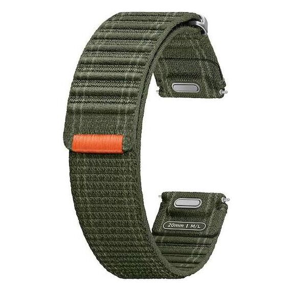 Ремешок Galaxy Watch Fabric | M/L | Green, Тип ремешка : Fabric, Цвет ремешка: Green, Размер ремешка : M/L, изображение 3 Ремешок Galaxy Watch Fabric | M/L | Green, Тип ремешка : Fabric, Цвет ремешка: Green, Размер ремешка : M/L, изображение 3