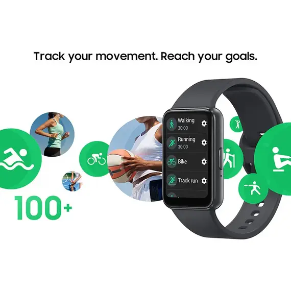Galaxy Fit 3 Silver, Цвет: Silver, Подключение часов : Bluetooth / Wi-Fi, изображение 9 Galaxy Fit 3 Silver, Цвет: Silver, Подключение часов : Bluetooth / Wi-Fi, изображение 9