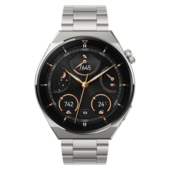 Смарт- часы HUAWEI WATCH GT 3 Pro Titanium | 46,6 mm | Titanium, Размер корпуса : 46,6 мм, Цвет: Titanium