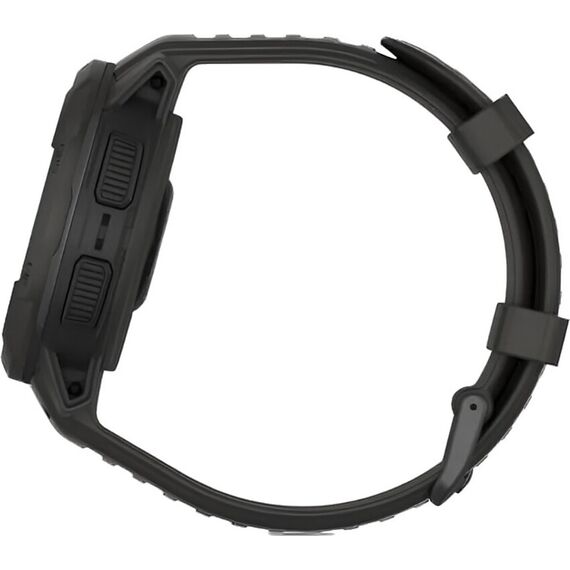 Смарт-часы Garmin Instinct Crossover Solar Standard Edition Graphite, Версия: Standard, SOLAR (Версии с линзами для зарядки от солнечной батареи собирают солнечную энергию и продлевают срок службы батареи.): Да, Цвет: Graphite, изображение 8 Смарт-часы Garmin Instinct Crossover Solar Standard Edition Graphite, Версия: Standard, SOLAR (Версии с линзами для зарядки от солнечной батареи собирают солнечную энергию и продлевают срок службы батареи.): Да, Цвет: Graphite, изображение 8