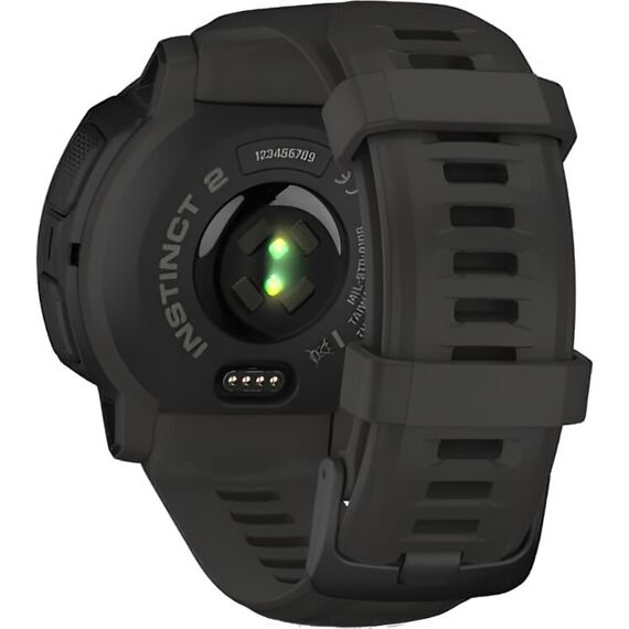Смарт-часы Garmin Instinct 2 Standard Edition Graphite, Версия: Standard, SOLAR (Версии с линзами для зарядки от солнечной батареи собирают солнечную энергию и продлевают срок службы батареи.): Нет, Размер корпуса : 45 мм, Цвет: Graphite, изображение 7 Смарт-часы Garmin Instinct 2 Standard Edition Graphite, Версия: Standard, SOLAR (Версии с линзами для зарядки от солнечной батареи собирают солнечную энергию и продлевают срок службы батареи.): Нет, Размер корпуса : 45 мм, Цвет: Graphite, изображение 7