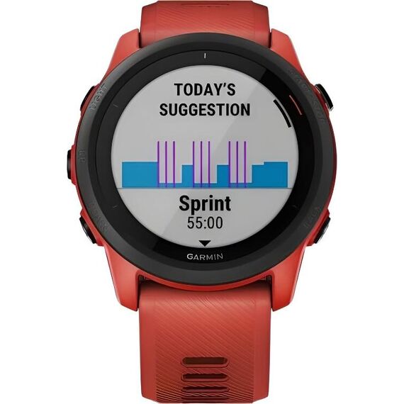 Смарт-часы Garmin Forerunner 745 Magma Red, Цвет: Magma Red, изображение 3 Смарт-часы Garmin Forerunner 745 Magma Red, Цвет: Magma Red, изображение 3