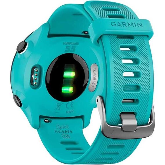 Смарт-часы Garmin Forerunner 55 Aqua, Цвет: Aqua, изображение 6 Смарт-часы Garmin Forerunner 55 Aqua, Цвет: Aqua, изображение 6