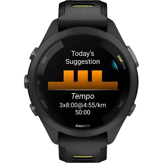 Смарт-часы Garmin Forerunner 265S Black/Amp Yellow, Размер корпуса : 42 мм, Цвет: Black/Amp Yellow, изображение 3 Смарт-часы Garmin Forerunner 265S Black/Amp Yellow, Размер корпуса : 42 мм, Цвет: Black/Amp Yellow, изображение 3