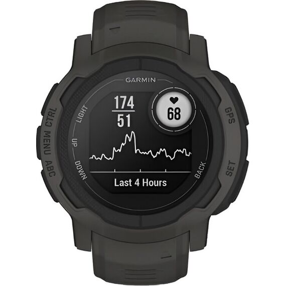 Смарт-часы Garmin Instinct 2 Standard Edition Graphite, Версия: Standard, SOLAR (Версии с линзами для зарядки от солнечной батареи собирают солнечную энергию и продлевают срок службы батареи.): Нет, Размер корпуса : 45 мм, Цвет: Graphite, изображение 3 Смарт-часы Garmin Instinct 2 Standard Edition Graphite, Версия: Standard, SOLAR (Версии с линзами для зарядки от солнечной батареи собирают солнечную энергию и продлевают срок службы батареи.): Нет, Размер корпуса : 45 мм, Цвет: Graphite, изображение 3