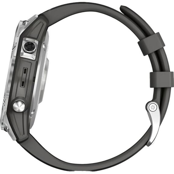 Смарт-часы Garmin Fēnix 7 Standard Edition Silver/Graphite, Версия: Standard, Размер корпуса : 47 мм, Цвет: Silver/Graphite, изображение 8