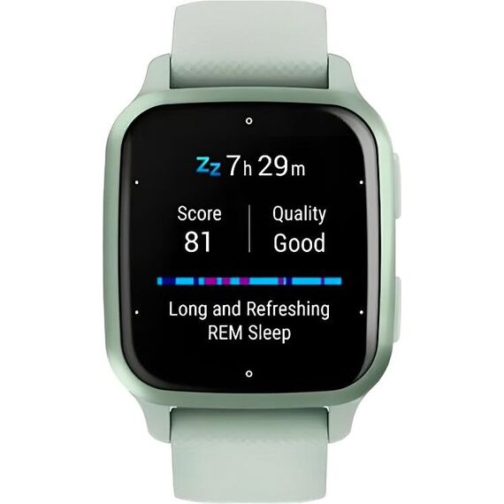 Смарт-часы Garmin Venu Sq 2 Metallic Mint Bezel with Cool Mint Case, Размер корпуса : 40 мм, Цвет: Cool Mint, изображение 5 Смарт-часы Garmin Venu Sq 2 Metallic Mint Bezel with Cool Mint Case, Размер корпуса : 40 мм, Цвет: Cool Mint, изображение 5