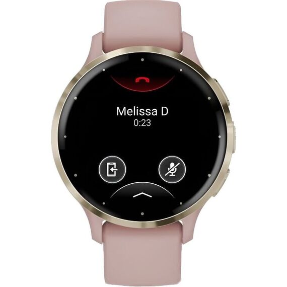 Смарт-часы Garmin Venu 3S Soft Gold Stainless Steel Bezel with Dust Rose Case, Размер корпуса : 41 мм, Цвет: Dust Rose, изображение 3 Смарт-часы Garmin Venu 3S Soft Gold Stainless Steel Bezel with Dust Rose Case, Размер корпуса : 41 мм, Цвет: Dust Rose, изображение 3