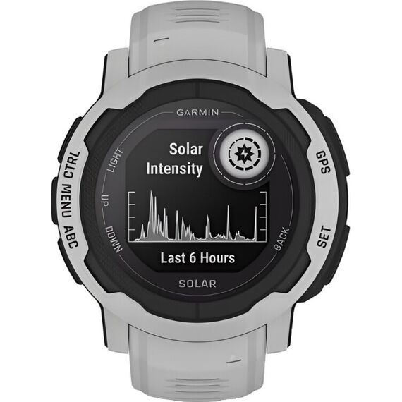 Смарт-часы Garmin Instinct 2 Solar Standard Edition Mist Gray, Версия: Standard, SOLAR (Версии с линзами для зарядки от солнечной батареи собирают солнечную энергию и продлевают срок службы батареи.): Да, Размер корпуса : 45 мм, Цвет: Mist Gray, изображение 5 Смарт-часы Garmin Instinct 2 Solar Standard Edition Mist Gray, Версия: Standard, SOLAR (Версии с линзами для зарядки от солнечной батареи собирают солнечную энергию и продлевают срок службы батареи.): Да, Размер корпуса : 45 мм, Цвет: Mist Gray, изображение 5