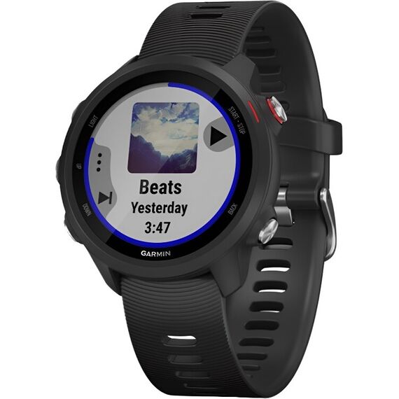 Смарт-часы Garmin Forerunner 245 Music Black, МУЗЫКА (легко загрузите на часы до 500 песен): Да, Цвет: Black, изображение 2 Смарт-часы Garmin Forerunner 245 Music Black, МУЗЫКА (легко загрузите на часы до 500 песен): Да, Цвет: Black, изображение 2