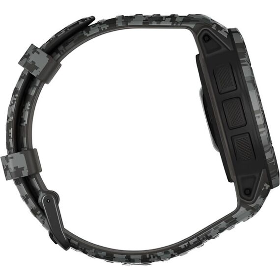 Смарт-часы Garmin Instinct 2 Camo Edition Graphite Camo, Версия: Camo, SOLAR (Версии с линзами для зарядки от солнечной батареи собирают солнечную энергию и продлевают срок службы батареи.): Нет, Размер корпуса : 45 мм, Цвет: Graphite Camo, изображение 6 Смарт-часы Garmin Instinct 2 Camo Edition Graphite Camo, Версия: Camo, SOLAR (Версии с линзами для зарядки от солнечной батареи собирают солнечную энергию и продлевают срок службы батареи.): Нет, Размер корпуса : 45 мм, Цвет: Graphite Camo, изображение 6