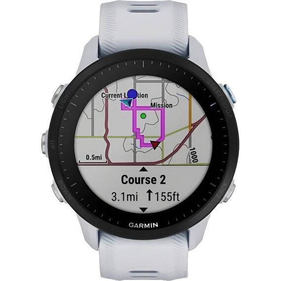 Смарт-часы Garmin Forerunner 955 Whitestone, SOLAR (Версии с линзами для зарядки от солнечной батареи собирают солнечную энергию и продлевают срок службы батареи.): Нет, Цвет: Whitestone, изображение 5 Смарт-часы Garmin Forerunner 955 Whitestone, SOLAR (Версии с линзами для зарядки от солнечной батареи собирают солнечную энергию и продлевают срок службы батареи.): Нет, Цвет: Whitestone, изображение 5
