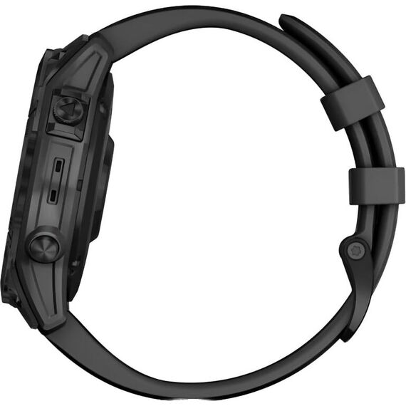 Смарт-часы Garmin Fēnix 7 Sapphire Solar Edition Black DLC Titanium with Black, Версия: Sapphire Solar, Размер корпуса : 47 мм, Цвет: Black DLC Titanium with Black, изображение 8