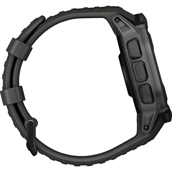 Смарт-часы Garmin Instinct 2X Solar Standard Edition Graphite, Версия: Standard, SOLAR (Версии с линзами для зарядки от солнечной батареи собирают солнечную энергию и продлевают срок службы батареи.): Да, Размер корпуса : 50 мм, Цвет: Graphite, изображение 6 Смарт-часы Garmin Instinct 2X Solar Standard Edition Graphite, Версия: Standard, SOLAR (Версии с линзами для зарядки от солнечной батареи собирают солнечную энергию и продлевают срок службы батареи.): Да, Размер корпуса : 50 мм, Цвет: Graphite, изображение 6