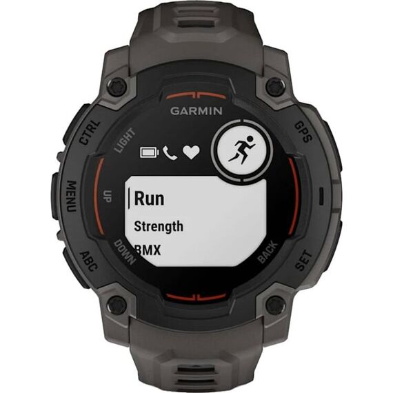 Смарт-часы Garmin Instinct E | 45 mm | Black with Charcoal Band, Версия: Instinct E, Размер корпуса : 45 мм, Цвет: Black/Charcoal, изображение 3 Смарт-часы Garmin Instinct E | 45 mm | Black with Charcoal Band, Версия: Instinct E, Размер корпуса : 45 мм, Цвет: Black/Charcoal, изображение 3