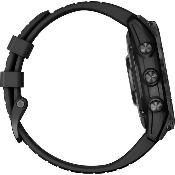 Смарт-часы Garmin Fēnix 7 Pro Solar Edition Slate Gray/Black, Версия: Pro | Solar, Размер корпуса : 47 мм, Цвет: Slate Gray/Black, изображение 6