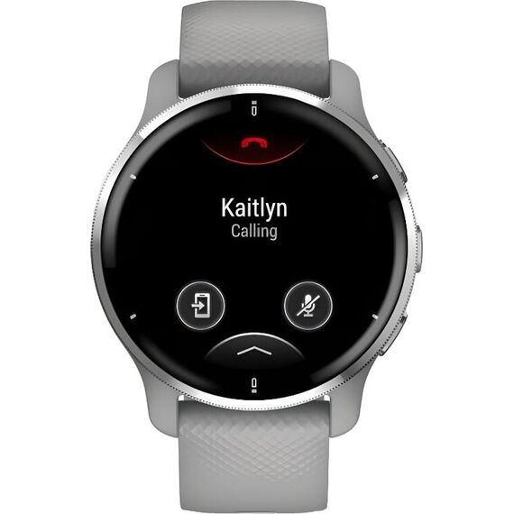 Смарт-часы Garmin Venu 2 Plus Silver Stainless Steel Bezel with Powder Gray Case, Размер корпуса : 43 мм, Цвет: Silver Stainless Steel Bezel with Powder Gray Case, изображение 3 Смарт-часы Garmin Venu 2 Plus Silver Stainless Steel Bezel with Powder Gray Case, Размер корпуса : 43 мм, Цвет: Silver Stainless Steel Bezel with Powder Gray Case, изображение 3