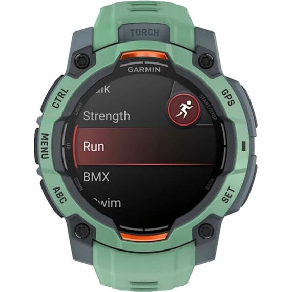 Смарт-часы Garmin Instinct 3 Amoled | 45 mm | Neo Tropic with Neo Tropic Band, Версия: Instinct 3 Amoled, Размер корпуса : 45 мм, Цвет: Neo Tropic, изображение 3 Смарт-часы Garmin Instinct 3 Amoled | 45 mm | Neo Tropic with Neo Tropic Band, Версия: Instinct 3 Amoled, Размер корпуса : 45 мм, Цвет: Neo Tropic, изображение 3