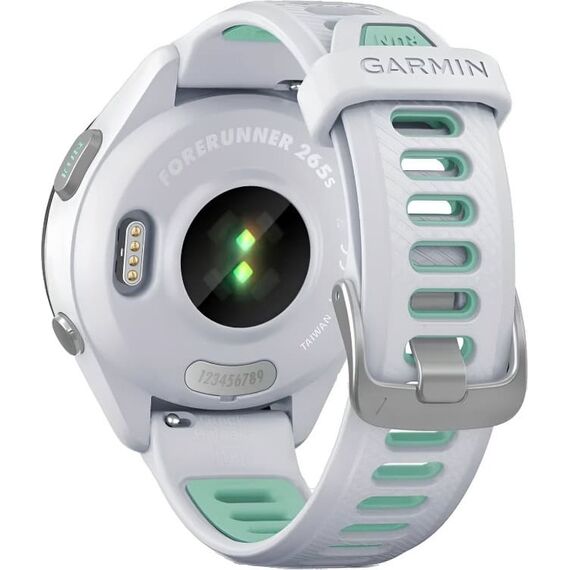 Смарт-часы Garmin Forerunner 265S Whitestone/Neo Tropic, Размер корпуса : 42 мм, Цвет: Whitestone/Neo Tropic, изображение 6 Смарт-часы Garmin Forerunner 265S Whitestone/Neo Tropic, Размер корпуса : 42 мм, Цвет: Whitestone/Neo Tropic, изображение 6