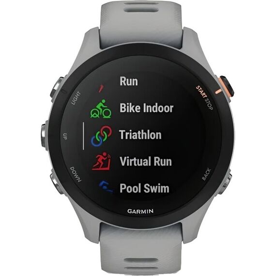 Смарт-часы Garmin Forerunner 255S Powder Gray, МУЗЫКА (легко загрузите на часы до 500 песен): Нет, Размер корпуса : 41 мм, Цвет: Powder Gray, изображение 5 Смарт-часы Garmin Forerunner 255S Powder Gray, МУЗЫКА (легко загрузите на часы до 500 песен): Нет, Размер корпуса : 41 мм, Цвет: Powder Gray, изображение 5