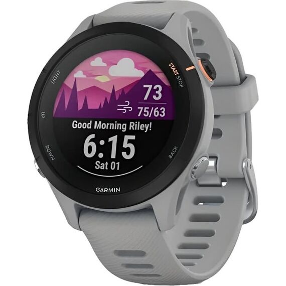 Смарт-часы Garmin Forerunner 255S Powder Gray, Размер корпуса : 41 мм, МУЗЫКА (легко загрузите на часы до 500 песен): Нет, Цвет: Powder Gray