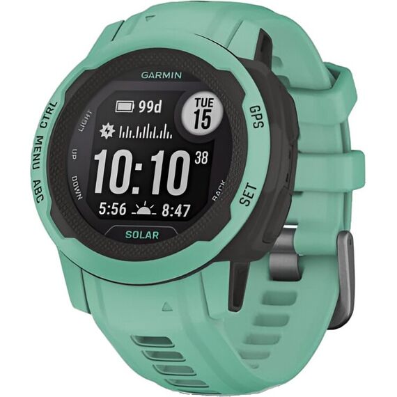 Смарт-часы Garmin Instinct 2S Solar Standard Edition Neo Tropic, Версия: Standard, Размер корпуса : 40 мм, SOLAR (Версии с линзами для зарядки от солнечной батареи собирают солнечную энергию и продлевают срок службы батареи.): Да, Цвет: Neo Tropic