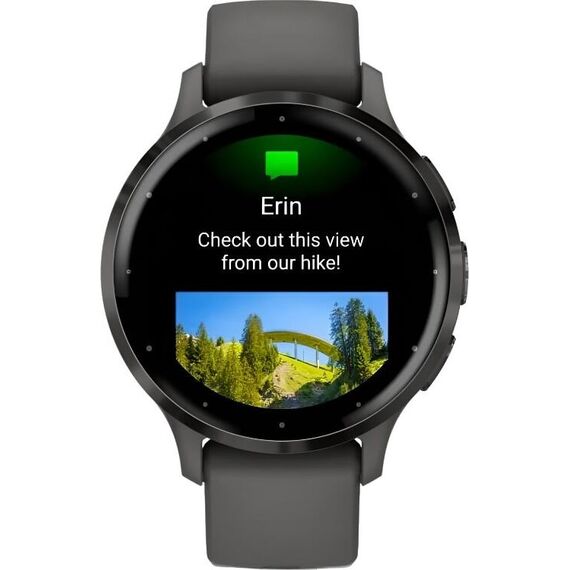 Смарт-часы Garmin Venu 3S Slate Stainless Steel Bezel with Pebble Gray Case, Размер корпуса : 41 мм, Цвет: Pebble Gray, изображение 5 Смарт-часы Garmin Venu 3S Slate Stainless Steel Bezel with Pebble Gray Case, Размер корпуса : 41 мм, Цвет: Pebble Gray, изображение 5