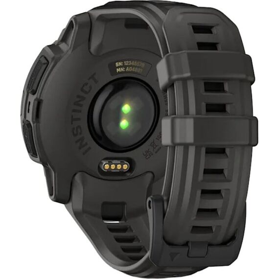 Смарт-часы Garmin Instinct E | 45 mm | Black with Charcoal Band, Версия: Instinct E, Размер корпуса : 45 мм, Цвет: Black/Charcoal, изображение 6 Смарт-часы Garmin Instinct E | 45 mm | Black with Charcoal Band, Версия: Instinct E, Размер корпуса : 45 мм, Цвет: Black/Charcoal, изображение 6