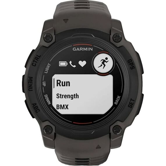 Смарт-часы Garmin Instinct E | 40 mm | Black with Charcoal Band, Версия: Instinct E, Размер корпуса : 40 мм, Цвет: Black/Charcoal, изображение 3