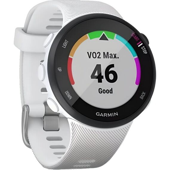 Смарт-часы Garmin Forerunner 45S White, Размер корпуса : 39 мм, Цвет: White, изображение 4 Смарт-часы Garmin Forerunner 45S White, Размер корпуса : 39 мм, Цвет: White, изображение 4