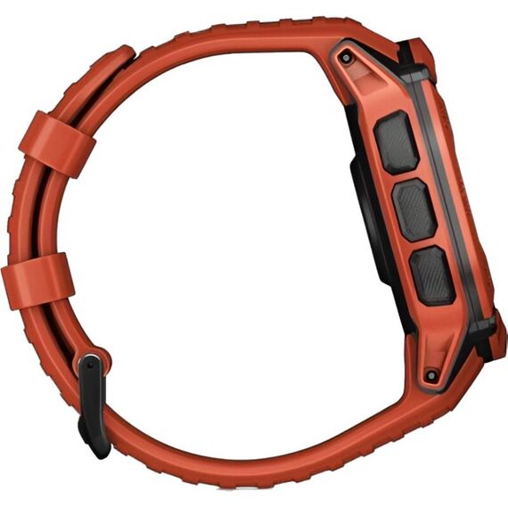Смарт-часы Garmin Instinct 2X Solar Standard Edition Flame Red, Версия: Standard, SOLAR (Версии с линзами для зарядки от солнечной батареи собирают солнечную энергию и продлевают срок службы батареи.): Да, Размер корпуса : 50 мм, Цвет: Flame Red, изображение 6 Смарт-часы Garmin Instinct 2X Solar Standard Edition Flame Red, Версия: Standard, SOLAR (Версии с линзами для зарядки от солнечной батареи собирают солнечную энергию и продлевают срок службы батареи.): Да, Размер корпуса : 50 мм, Цвет: Flame Red, изображение 6