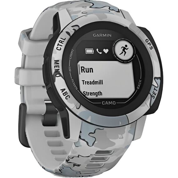 Смарт-часы Garmin Instinct 2S Camo Edition Mist Camo, Версия: Camo, SOLAR (Версии с линзами для зарядки от солнечной батареи собирают солнечную энергию и продлевают срок службы батареи.): Нет, Размер корпуса : 40 мм, Цвет: Mist Camo, изображение 4 Смарт-часы Garmin Instinct 2S Camo Edition Mist Camo, Версия: Camo, SOLAR (Версии с линзами для зарядки от солнечной батареи собирают солнечную энергию и продлевают срок службы батареи.): Нет, Размер корпуса : 40 мм, Цвет: Mist Camo, изображение 4