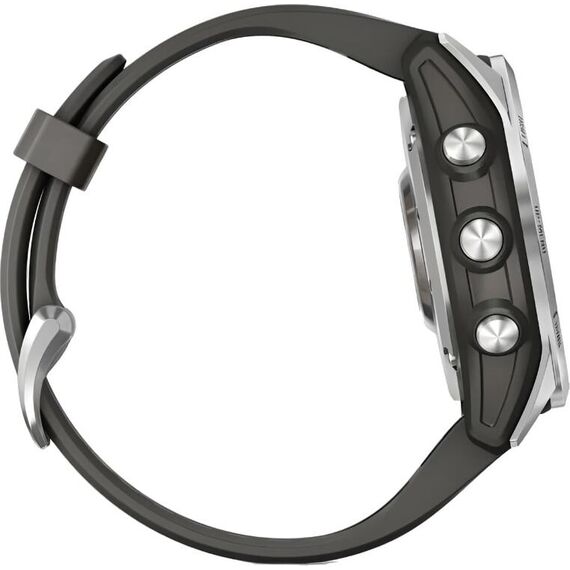Смарт-часы Garmin Fēnix S7 Standard Edition Silver/Graphite, Версия: Standard, Размер корпуса : 42 мм, Цвет: Silver/Graphite, изображение 6