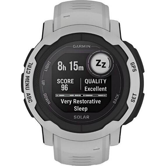 Смарт-часы Garmin Instinct 2 Solar Standard Edition Mist Gray, Версия: Standard, SOLAR (Версии с линзами для зарядки от солнечной батареи собирают солнечную энергию и продлевают срок службы батареи.): Да, Размер корпуса : 45 мм, Цвет: Mist Gray, изображение 3 Смарт-часы Garmin Instinct 2 Solar Standard Edition Mist Gray, Версия: Standard, SOLAR (Версии с линзами для зарядки от солнечной батареи собирают солнечную энергию и продлевают срок службы батареи.): Да, Размер корпуса : 45 мм, Цвет: Mist Gray, изображение 3