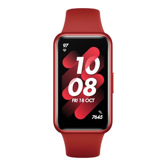 Фитнес-браслет HUAWEI Band 7 Fiery red, Размер корпуса : 37,4 мм, Цвет: Fiery red