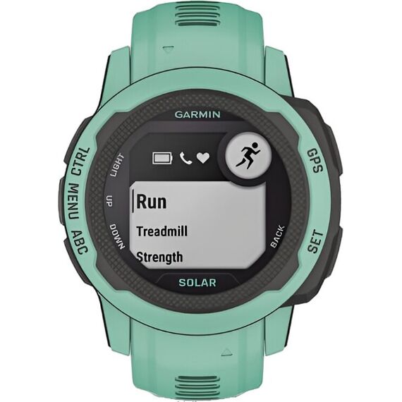 Смарт-часы Garmin Instinct 2S Solar Standard Edition Neo Tropic, Версия: Standard, SOLAR (Версии с линзами для зарядки от солнечной батареи собирают солнечную энергию и продлевают срок службы батареи.): Да, Размер корпуса : 40 мм, Цвет: Neo Tropic, изображение 5 Смарт-часы Garmin Instinct 2S Solar Standard Edition Neo Tropic, Версия: Standard, SOLAR (Версии с линзами для зарядки от солнечной батареи собирают солнечную энергию и продлевают срок службы батареи.): Да, Размер корпуса : 40 мм, Цвет: Neo Tropic, изображение 5