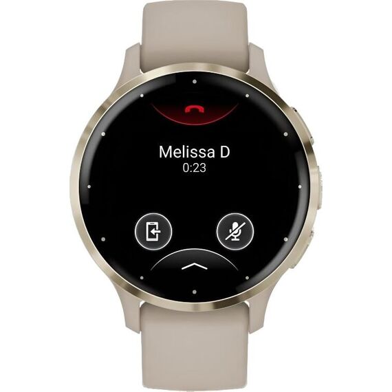 Смарт-часы Garmin Venu 3S Soft Gold Stainless Steel Bezel with French Gray Case, Размер корпуса : 41 мм, Цвет: French Gray, изображение 3 Смарт-часы Garmin Venu 3S Soft Gold Stainless Steel Bezel with French Gray Case, Размер корпуса : 41 мм, Цвет: French Gray, изображение 3