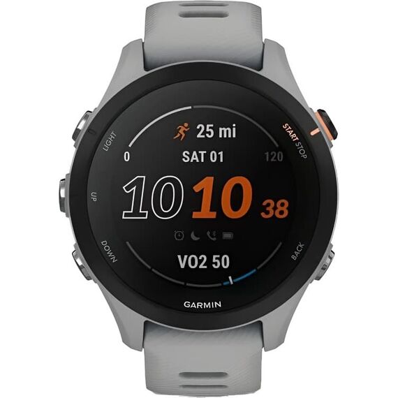 Смарт-часы Garmin Forerunner 255S Powder Gray, МУЗЫКА (легко загрузите на часы до 500 песен): Нет, Размер корпуса : 41 мм, Цвет: Powder Gray, изображение 3 Смарт-часы Garmin Forerunner 255S Powder Gray, МУЗЫКА (легко загрузите на часы до 500 песен): Нет, Размер корпуса : 41 мм, Цвет: Powder Gray, изображение 3
