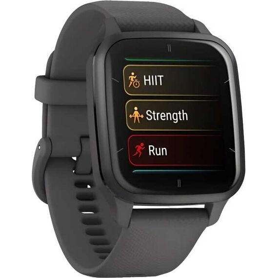 Смарт-часы Garmin Venu Sq 2 Slate Aluminum Bezel with Shadow Gray Case, Размер корпуса : 40 мм, Цвет: Shadow Gray, изображение 4 Смарт-часы Garmin Venu Sq 2 Slate Aluminum Bezel with Shadow Gray Case, Размер корпуса : 40 мм, Цвет: Shadow Gray, изображение 4