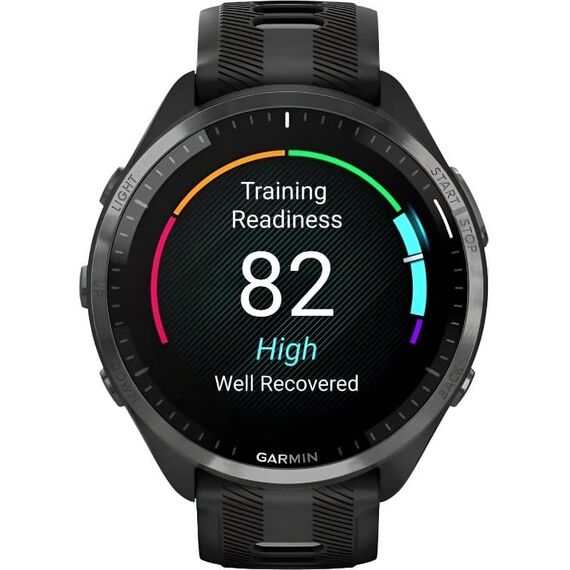 Смарт-часы Garmin Forerunner 965 Carbon Gray DLC Titanium Bezel with Black Case and Black/Powder Gray, Цвет: Black/Powder Gray, изображение 5 Смарт-часы Garmin Forerunner 965 Carbon Gray DLC Titanium Bezel with Black Case and Black/Powder Gray, Цвет: Black/Powder Gray, изображение 5