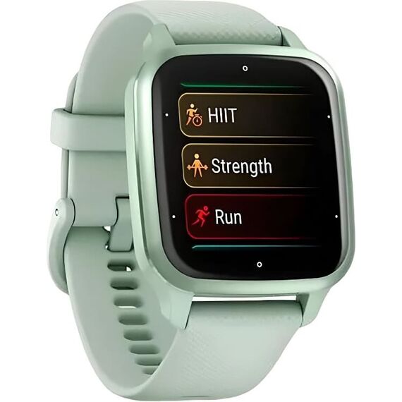 Смарт-часы Garmin Venu Sq 2 Metallic Mint Bezel with Cool Mint Case, Размер корпуса : 40 мм, Цвет: Cool Mint, изображение 4 Смарт-часы Garmin Venu Sq 2 Metallic Mint Bezel with Cool Mint Case, Размер корпуса : 40 мм, Цвет: Cool Mint, изображение 4