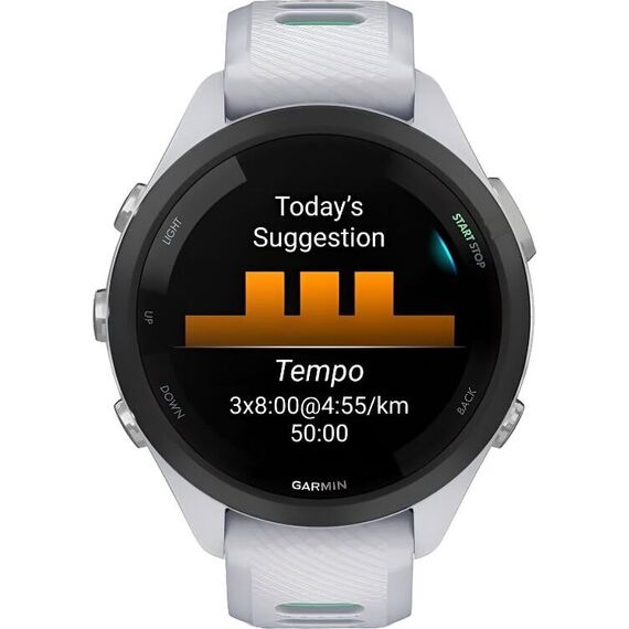 Смарт-часы Garmin Forerunner 265S Whitestone/Neo Tropic, Размер корпуса : 42 мм, Цвет: Whitestone/Neo Tropic, изображение 3 Смарт-часы Garmin Forerunner 265S Whitestone/Neo Tropic, Размер корпуса : 42 мм, Цвет: Whitestone/Neo Tropic, изображение 3